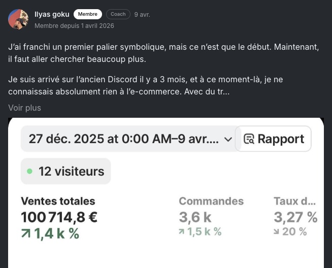 Résultat membre ECC
